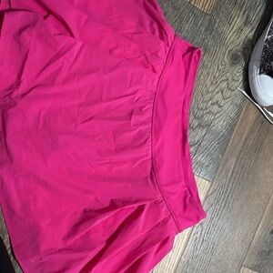 Vibrant Pink Athletic Skirt